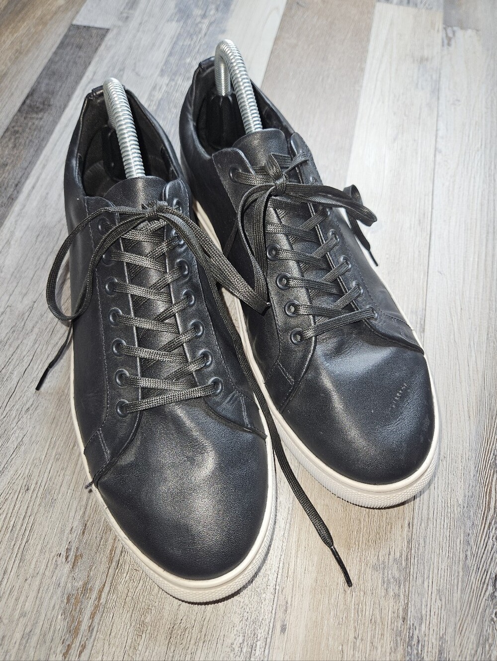 Thursday Boot Co Premier Low Top Sneaker Black Leather Lace Up Women's 10